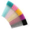 G2PLUS 100PCS Desechables Cepillos de Pestañas,Rimel Cepillos,Cepillos de Cejas,Cristal Brocha de Pestañas para Extensiones de Pestañas Cepillo pestañas Crystal Rod Multicolor