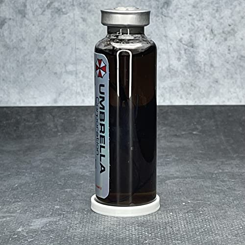 ELACE - Frasco de virus de Uroboros (08 virus) para Cosplay – Uso Fan Art Cosplay – Ideal para colección, altura de 85 x 25 mm, virus (tipo B)