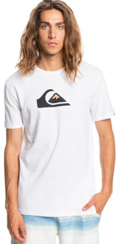 Quiksilver Comp Logo - T-Shirt für Männer Weiß