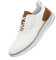 SVNKE Zapatos de Cordones Zapatillas de Vestir Clásico Oxfords Formales Derby para Hombre Boda Negocios Blanco 45