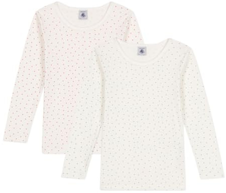Petit Bateau A0BC9 Langarm-T-Shirts Mädchen Variante 1 3 Jahre