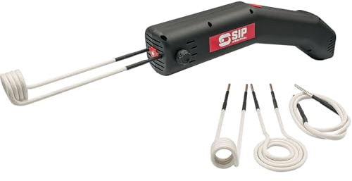 SIP 1200W Handheld Induction Heater Kit - Bolt & Nut Remover, Flameless Seized Fastening Tool 230V
