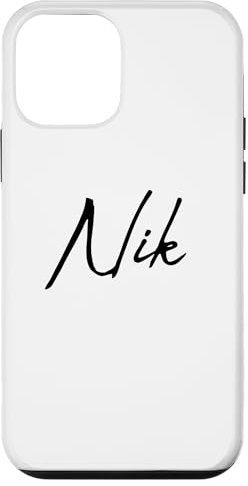 Beautiful Handwritten Font Nik Calligraphy Hülle für iPhone 12 mini