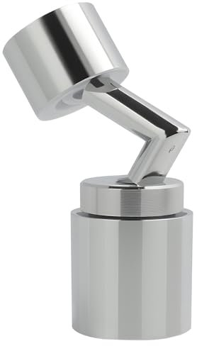 Accessoire de Robinet pivotant, Régulateur de Jet, Économiseur d'Eau, Extension de Robinet, Filtre de Robinet, Pérlatrice pour Robinet