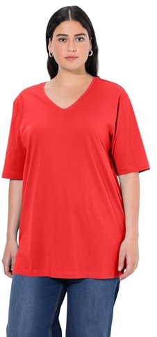 Ulla Popken Damen Shirt Coralle 58+