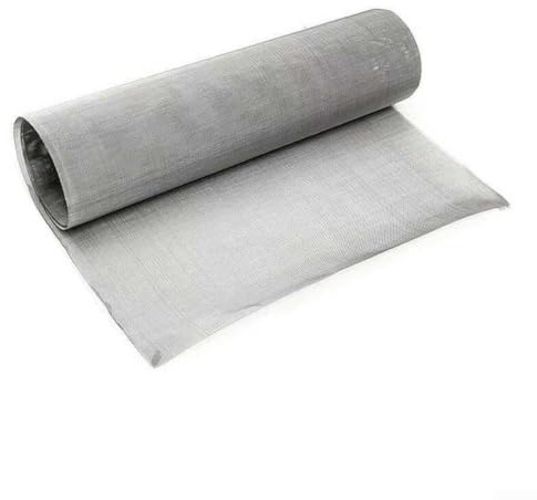 Rete Filtrante Acciaio 100 Mesh 60x30cm - Schermo Metallico Fine per intrecciato Antiacido - Filtro al per calore per