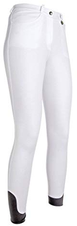 HKM Kate Women's Riding Breeches Silicone Full Seat Bordeaux