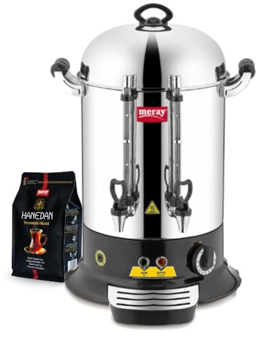 MERAY Máquina de té eléctrica hervidor de té máquina de té samovar tetera de 80 tazas - 9 L