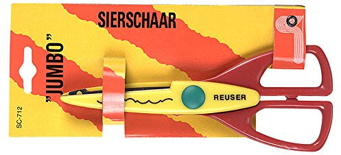 Bellissime forbici da taglio per contorni, 17 cm, per creare biglietti e album fotografici