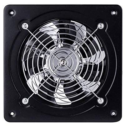 Industrial Extractor Fan Industrial Extractor Fan 150mm/6Inches 780m3/h Low Noise Heavy Duty Commercial Air Blower Fan Bathroom Fans Industrial Ventilation Metal Fan (Size : 8 Inches)