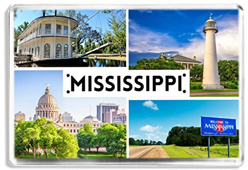 Mississippi - US State - Souvenir Tourist - Fridge Magnet - Novelty Keepsake Gift