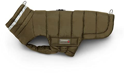 WOLTERS Steppjacke Cosy für Dackel, Größe:48 cm, Farbe:braun