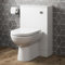 Bathroom Concealed Cistern WC Toilet Unit Only 500 x 300mm Gloss White Flat Pack