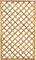 Panneau de grille modulaire rectangulaire Tampico en bois de pin imprégné en Autoclave (60 x 180 cm)