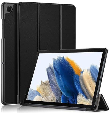 TOPCASE Funda para Samsung Galaxy Tab A9 Plus 11 Pulgadas 2023 SM-X210/X216/X218,Ultra Delgado Carcasa con Soporte Función y Auto-Sueño/Estela,Negro