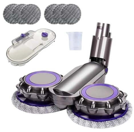 Lipski Accessoire de tête de vadrouille Humide électrique, Compatible for aspirateur Dyson modèle V6 Dc58/Dc59/Dc62
