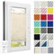 Estika Plissee mit Bohren 45 cm x 100 cm - Beige - Rollos für Fenster, Jalousien Fenster für innen, Raffrollo, Fenster plissee