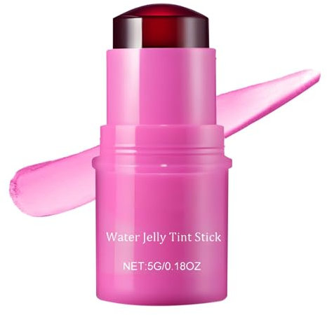 Generisch Milk Makeup Cooling Water Jelly Tint | Lip + Cheek | lipstain |Sheer Lip & Cheek Stain | Long Lasting Jelly Texture Moisturising (Splash - Berry)