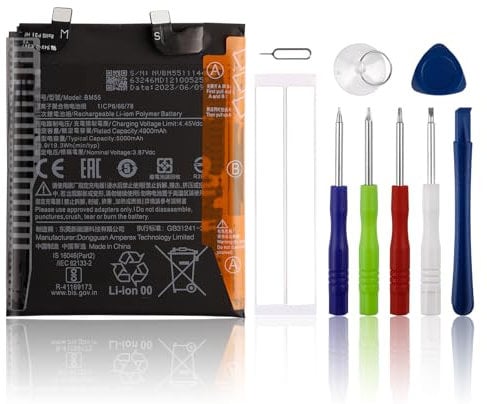 SwarKing Ersatz Akku BM55 Kompatibel mit Mi 11 pro 5G/Mi 11 Ultra with Tools