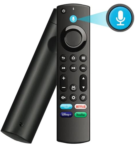 Replacement Voice Remote Control for All Insignia Toshiba Fire Pioneer Smart TV, Compatible with AMZ Omni, AMZ 4-Series TV, and Smart TV Stick Remote (L5B83G Upgraded Version)