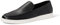 Amazon Essentials Zapatillas Tipo mocasín sin Cordones Hombre, Negro Cuero de Imitación, 45 EU