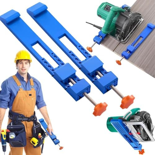 Adjustable Cutting Machine Base Guide, Saw Guide for Electric Circular Saw Precision Wood Cutting Guide, Cabinet Hardware Jig And Router Guide for Woodworking Cutting Circle Circular Saw Accessories