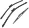 Limpiaparabrisas Parabrisas Para TOYOTA Para C-HR Para CHR 2016 2017 2018 2019 2020 26 +16 + 14 3 Uds Limpiaparabrisas Delantero Trasero Parabrisas Accesorios De Ventana Escobilla Limpiaparabrisas