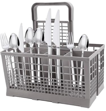 JDKJAG Dishwasher Cutlery Basket, Dishwasher Basket, Cutlery Basketss for Dishwasher Universal, Cutleryss Holder for Dishwasherss, Dishwasherss Baskets for Cutlerys, 24 * 14 * 24cm Fits Most Brands