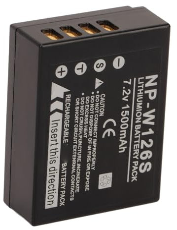 Digital Camera Battery Replacement Camera Power Pack Lithium Ion Battery 1500mAh for Fuji XS10 X100V XT30 XT20 XE4 A5 with PCM Intelligent Chip Fire Retardant Material