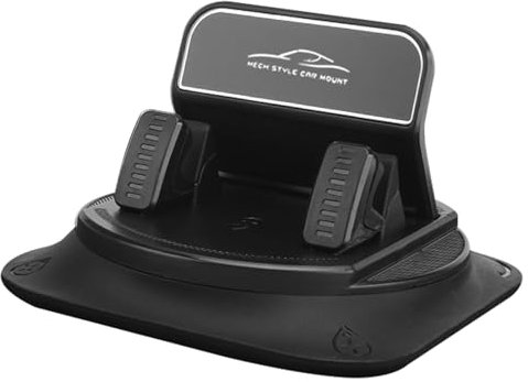 Generisch Dashboard Phone Stand, Silicone Phone Mount, Automotive Gadget Organizer, Non-Slip Adhesive Mat, Vertical Horizontal Use for Minivan, Caravan, Sedan, Pickup and Truck Interior