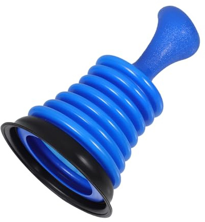 Blauer Abflussreiniger mit Ergonomischem Griff, Einhändig