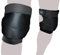 BAY Move Knieschoner Knieschützer Knieschutz Kniebandagen Knie Schoner Bandagen Schützer Schutz Knieprotektoren Budo Kampfsport Handball Freefight Muay Thai Thaiboxen schwarz, S_M_L_XL (L)