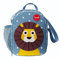 3 Sprouts - Lunchtasche Kinder - Lunch Bag for Kids mit Isolierung - Kühlfach für Brotdose - Lunchbox Tasche Kindergarten - Kühltasche für Schule und Ausflüge - Bunter Kinder Lunchbag - Löwe