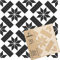 NAKLEO Pochoir à Carreaux pour Peinture 20x20cm, Modèle en Plastique et Réutilisable, Errada Moderne Étoile Rectangle Marocain, DIY Bricolage Décoration, Pavé Blocs Béton Sol Mur