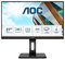 AOC 27P2C 68 cm (27 Zoll) Monitor (HDMI, DisplayPort, USB-C Docking, USB Hub, 4ms Reaktionszeit, 1920x1080, 75 Hz, Pivot) schwarz