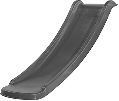 AXI Sky120 Toboggan Gris - 118 cm | Élément complémentaire pour Aire de Jeux/Maison de Jeu Enfant | Toboggan pour Hauteur de Estrade 60 cm