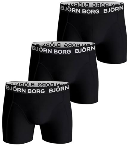 Björn Borg Herren Essential Boxer 3p Retroshorts (3er Pack)