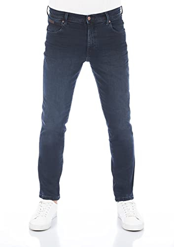 Wrangler Herren Texas Slim Jeans, Rough Blue, 38W / 34L
