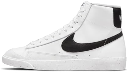 Nike Damen Blazer Mid '77 Sneaker, White Black, 39 EU
