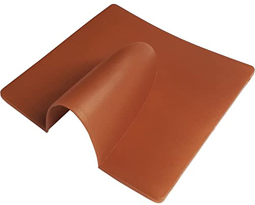 Qty 50 – Brown External Brick Buster Plate - Cable Outdoor Wall Entry Burst Tidy Cover - Satellite/Coaxial/Sat/Coax Blast - Loops