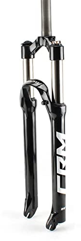 LHHL MTB Forcella Ammortizzata 26/27.5/29 Pollici Forcella Ammortizzata MTB Corsa 110mm Lega di Alluminio Mountain Bike Forcella Anteriore MTB Forcella Ammortizzata Manuale Lockout Shocks (Color : Wh