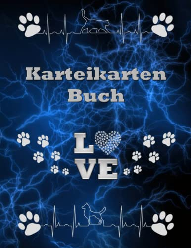 Karteikarten Buch Tierarzt Mobiler Tierheilpraktiker Karteikartenbuch Landtierarzt Tierphysiotherapeut Praxis Tierarzthelferin Veterinär ... Tiermedizin Tiertherapeut Blitze 01