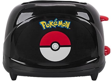 Uncanny Brands Pokémon Pokéball Toaster – Fun Kitchen Appliance for Pokémon Fans – Compact and Easy to Clean