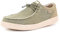 Kickback Haven Shoes - Mocasines - Color Khaki - Ligeros Zapatos Casual con Cordones para Hombre - Comodidad para Todo el día - Zapatillas Slip on Hombre - Talla EU46