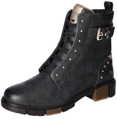 Mustang Damen 1443-505 Schnuerbooty, Navy, 42 EU