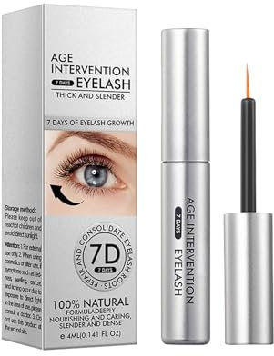 Cutiolly Wimpern Wachstum Lash Serum, 4ml Wimpernserum Ohne Hormone, Eyelash Serum für Lange Wimpern