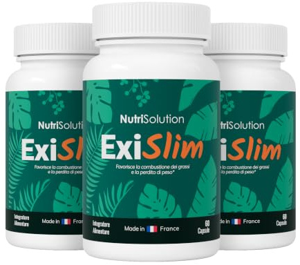 ExiSlim - Nachhaltiges Abnehmen, Stoffwechsel anregen, Enthält Perilla, Curcuma, Vegan, Fettverbrenner, Schlankmacher, Schnell Abnehmen, Starker Fatburner (3)