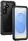 Lanhiem for Samsung Galaxy S25 Case, IP68 Waterproof Dustproof S25 Phone Case Built-in Screen Protector, Rugged Full Body Shockproof Protective Water Cover for Galaxy S25, Black/Clear