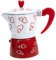 Alipis Cafetera Italiana De Aluminio Para 150 Ml Prensa Manual Filtro Y Filtro.