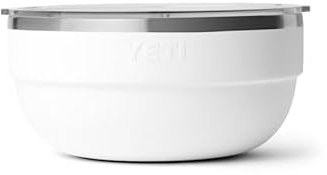 YETI Rambler Insulated Food Bowl, White, Large (4.11 L)